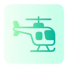 helicopter gradient icon