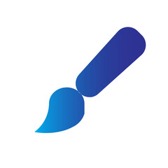 Paint Brush Icon Vector