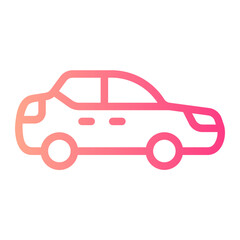 car gradient icon