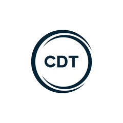 CDT logo. C D T design. White CDT letter. CDT, C D T letter logo design. C D T letter logo design in FIVE, FOUR, THREE, style. letter logo set in one artboard. C D T letter logo vector design.