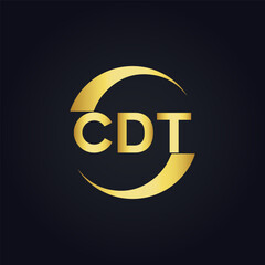 CDT logo. C D T design. White CDT letter. CDT, C D T letter logo design. C D T letter logo design in FIVE, FOUR, THREE, style. letter logo set in one artboard. C D T letter logo vector design.