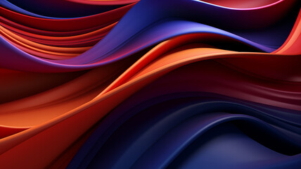 Abstract artistic 3D dynamic gradient background picture	
