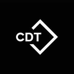 CDT logo. C D T design. White CDT letter. CDT, C D T letter logo design. C D T letter logo design in FIVE, FOUR, THREE, style. letter logo set in one artboard. C D T letter logo vector design.