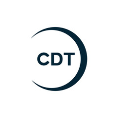 CDT logo. C D T design. White CDT letter. CDT, C D T letter logo design. C D T letter logo design in FIVE, FOUR, THREE, style. letter logo set in one artboard. C D T letter logo vector design.