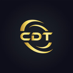 CDT logo. C D T design. White CDT letter. CDT, C D T letter logo design. C D T letter logo design in FIVE, FOUR, THREE, style. letter logo set in one artboard. C D T letter logo vector design.