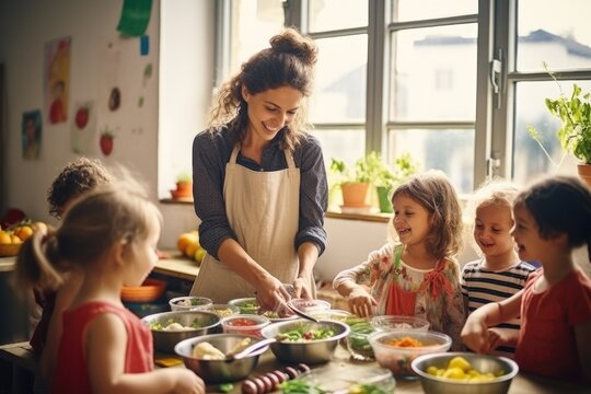 Kids cooking class AIG51A.