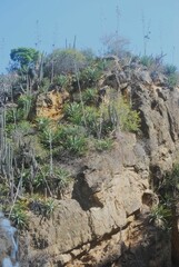 Paisajes marinos en el parque nacional Mochima,estado Sucre Venezuela.