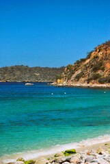Obraz premium Paisajes marinos en el parque nacional Mochima,estado Sucre Venezuela.