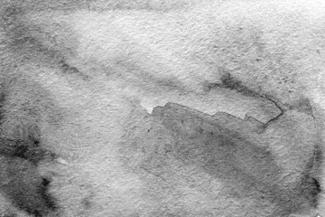 Naklejka premium Black and white watercolor texture