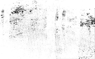 Obraz premium Black grainy texture isolated on white background. Distress overlay textured. Grunge design elements. Vector illustration