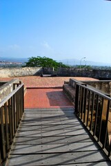 Fototapeta premium The Castle of San Antonio de la Eminencia is a fortification built in the 17th century near Cumaná, Venezuela, by the governor of the Province of Nueva Andalucía y Paria to protect the city from const
