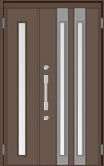 Obraz premium 玄関ドアのアイコン