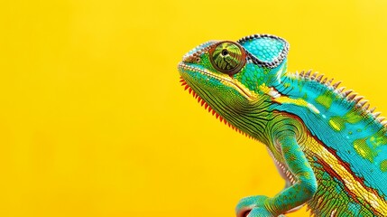Fototapeta premium portrait pet, dog, cat, chameleon, iguana on clean background