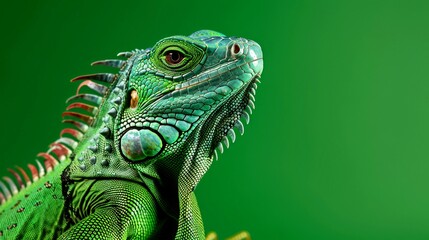 Obraz premium portrait pet, dog, cat, chameleon, iguana on clean background