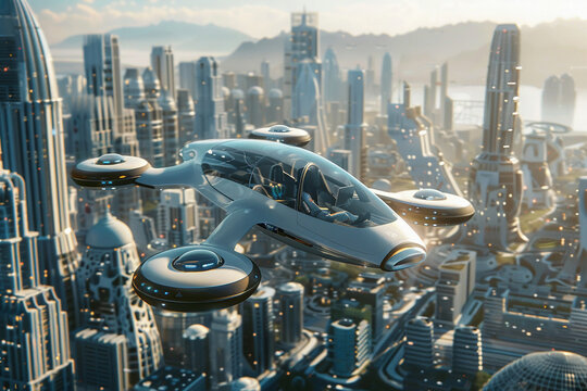 The development of electric flying cars is accelerating.