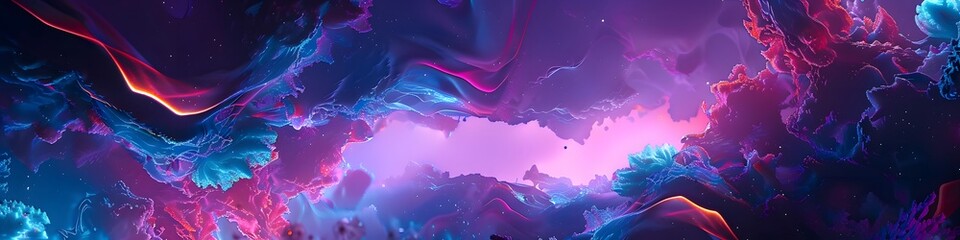 Colorful 3d rendering background