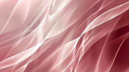 Fototapeta premium Abstract minimalist mobile wallpaper design featuring a light pink, marsala, burgundy, maroon background with white lines and soft curves, blurred for a delicate visual effect. 