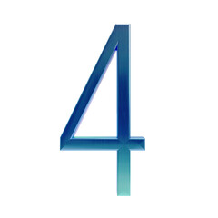 Obraz premium Number 4