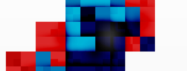 Dynamic colorful squares background. Vector Illustration For Wallpaper, Banner, Background, Card, Book Illustration, landing page