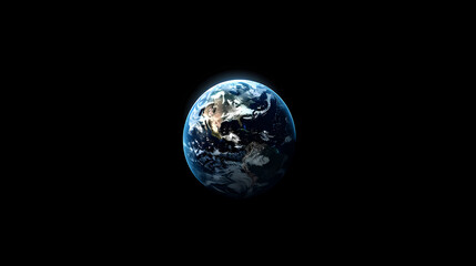 Fototapeta premium blue earth in space