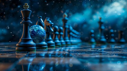 Cosmic Chess Pieces: Strategic Moves on a Galactic Scale