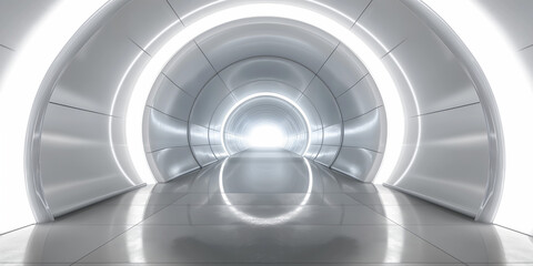 futuristic_high-tech_white_tunnel