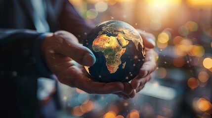 Imagery reflecting global trade, international business relations, and economic globalization are important for businesses with a global reach