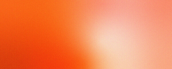 Abstract blurred orange grainy gradient background vector orange gradient art. Gradation in shades of gradient pattern background. abstract smooth blur orange mesh color gradient effect background.	