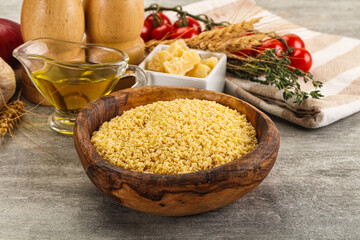 Italian cuisine - dry stelline pasta