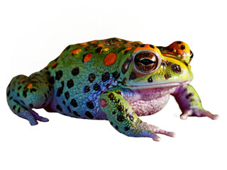 Obraz premium green bullfrog