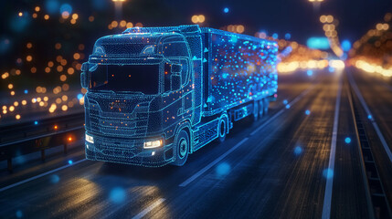 ネットワークに接続されたトラック