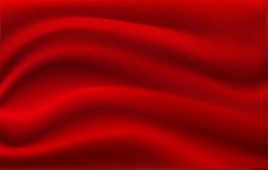 red silk background