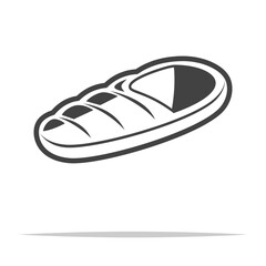 Sleeping bag icon transparent vector isolated