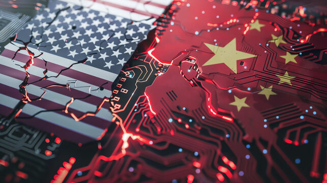 China and USA Semiconductor Chip War