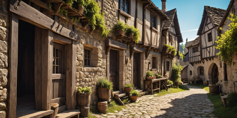 street in the old town