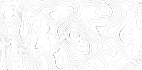 Abstract wavy topographic map. Abstract wavy and curved lines background. Abstract geometric topographic contour map background.	
