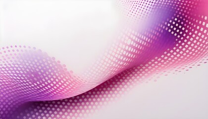 Abstract background with pink and purple backdrop circles and dots halftone pattern