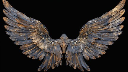 Photoshop overlays set to screen fairy wings drag and drop angel wings with black background for adobe composites.  
