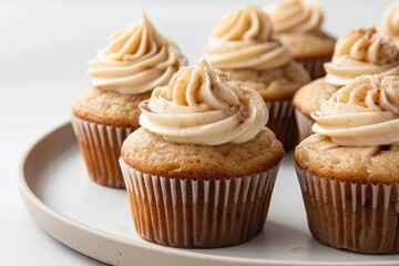 Autumn Flavors: Gala Apple Cupcakes with Cream Cheese and Apple Butter Frosting