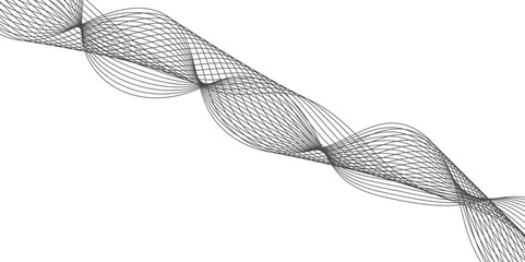 Abstract wave element for design. Digital frequency track equalizer, Abstract frequency sound wave lines and technology curve lines background. 