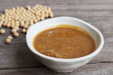Salted soy beans paste miso