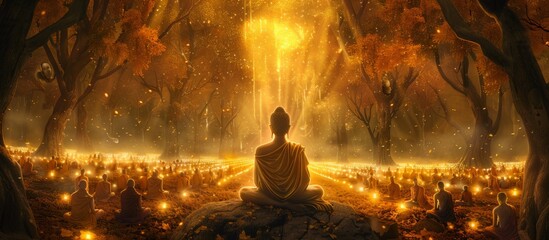 Makha Bucha Day is an important day for Theravada Buddhists