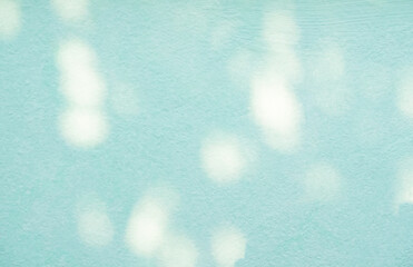 Blue Light Background Abstract Overlay Summer Sun Shadow Leaf White Gradient Color Blur Room Cement Floor Wall Backdrop Mockup Product Beauty Cosmetic Presentation Minimal Empty Card Tropical