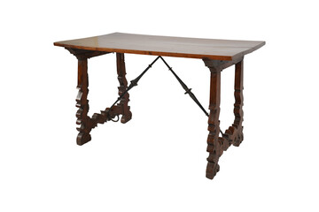 old wooden table PNG
