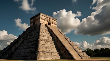 Chichen Itza, Mexico, one of the New Seven Wonders of the World.generative.ai 