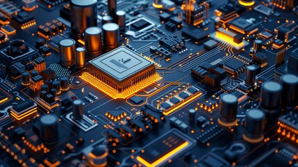 A technical diagram of a circuit layout, showcasing the meticulous planning and design behind electronic systems 8K , high-resolution, ultra HD,up32K HD