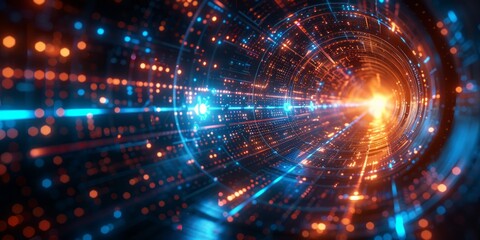 Light Emitting Tunnel