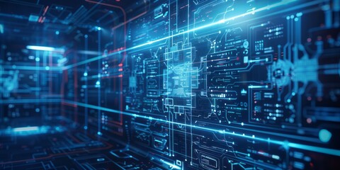 Futuristic Technology Background