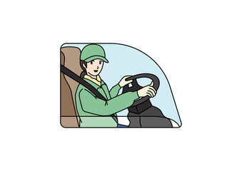 トラック運転手