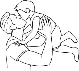 FATHER DAY, DADDY AND SON